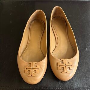 Tory Burch | Tan Lowell Ballet Flats | Size 7